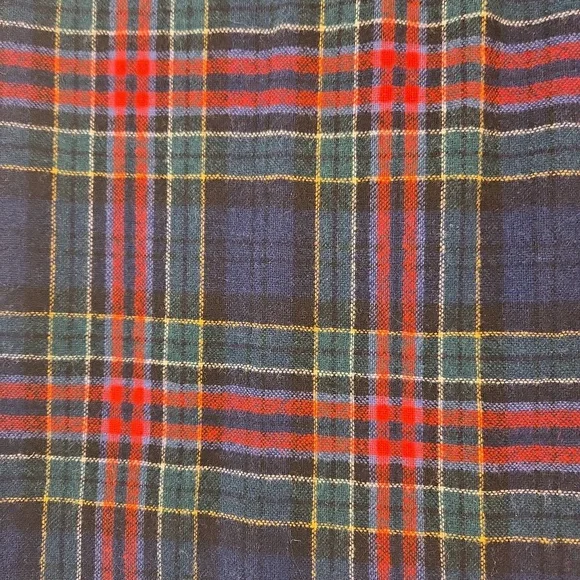 Vintage Pendleton Authentic Allison Tartan Plaid Midi Skirt Size 10 - Picture 6 of 7